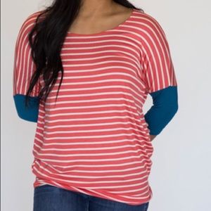 Contrast Agnes & Dora Dolman Tunic